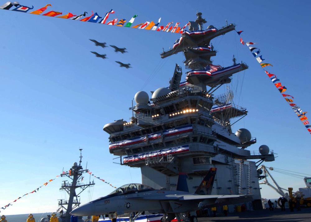 Commissioning Ceremony at Naval Station Norfolk