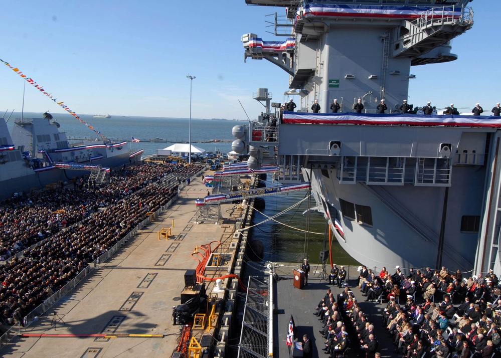 Commissioning Ceremony at Naval Station Norfolk