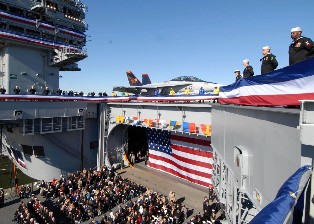 Commissioning Ceremony at Naval Station Norfolk