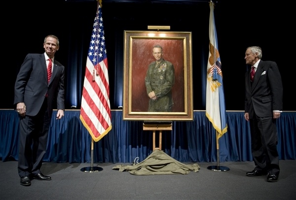 Pace Portrait Unveiled During Pentagon Ceremony