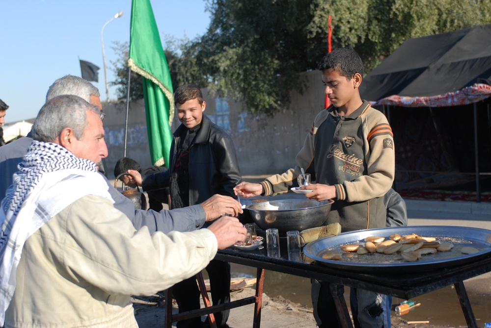 Celebrating Ashura in Kadhimiya