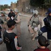 Joint walking Patrol in Baghdad