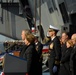 USS George H.W. Bush Commissioning Ceremony