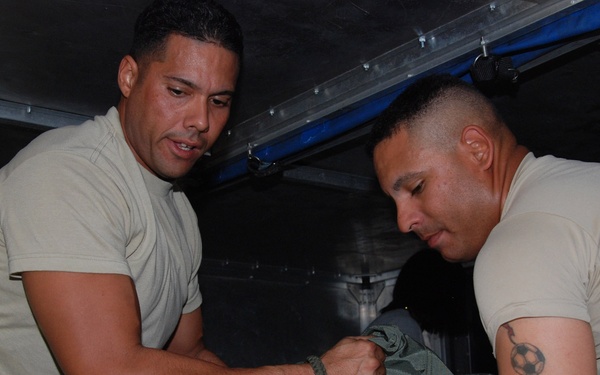 Puerto Rico Field Artilery Departs Guantanamo