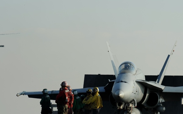 Flight Operations Aboard USS Theodore Roosevelt