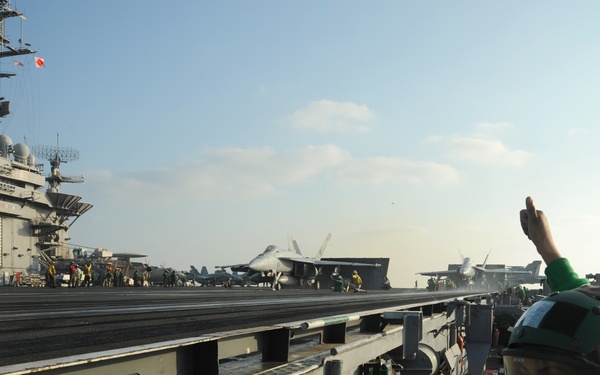 Flight Operations Aboard USS Theodore Roosevelt