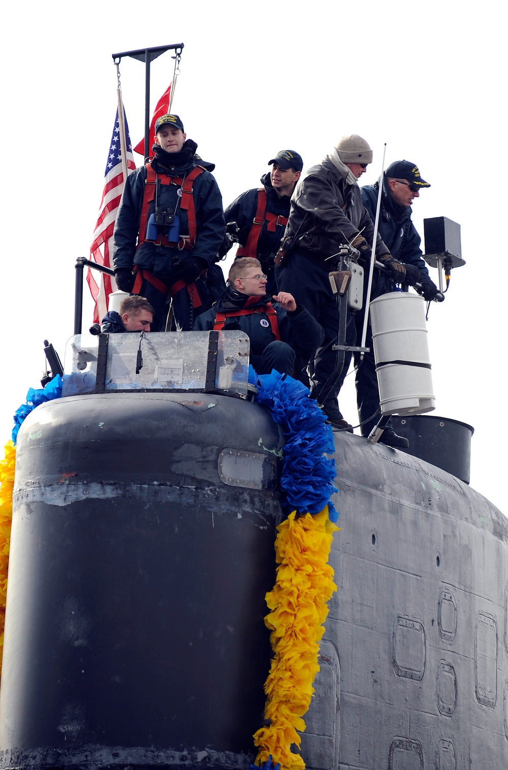 USS Alexandria at Submarine Base New London