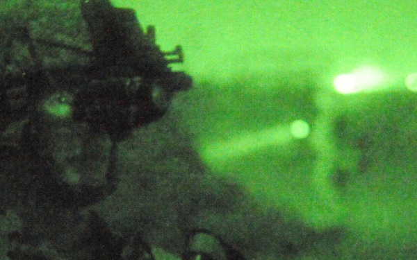 Joint operation with Iraqi national police at Forward Operating Base Loyalty