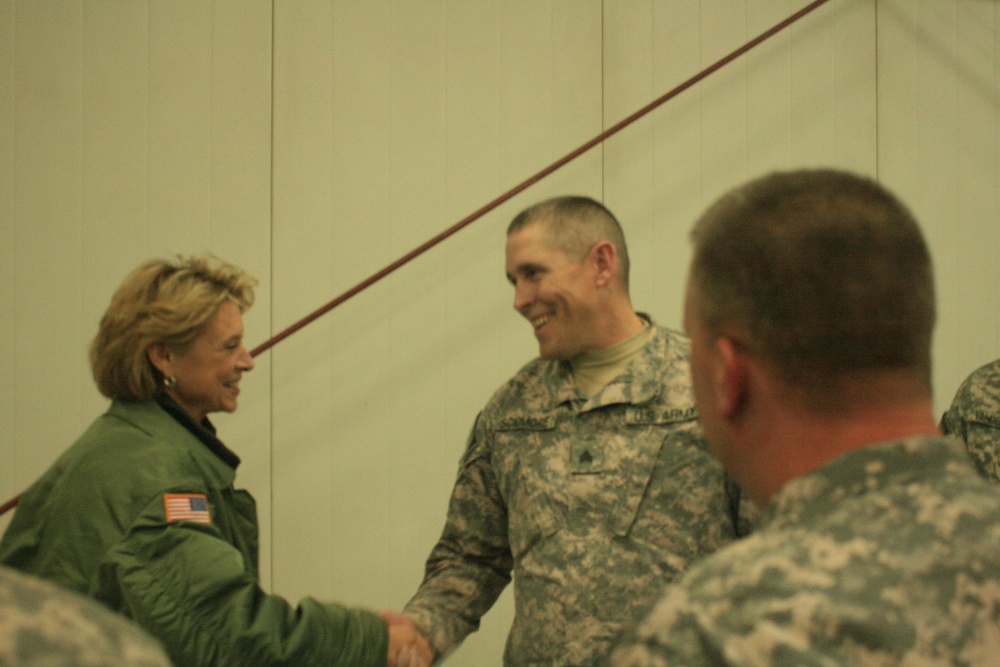 Washington Gov. Christine Gregiore visits Baghdad