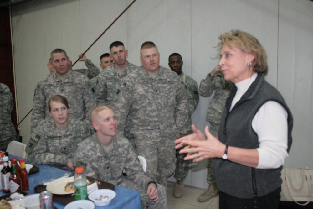 Washington Gov. Christine Gregiore Visits Baghdad