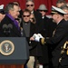 Aircraft carrier USS George H.W. Bush commissioning ceremony