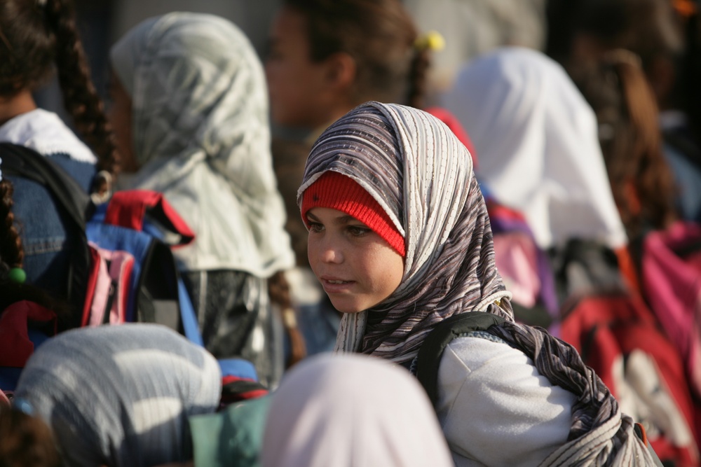 Coalition forces provide medical care in Harwan