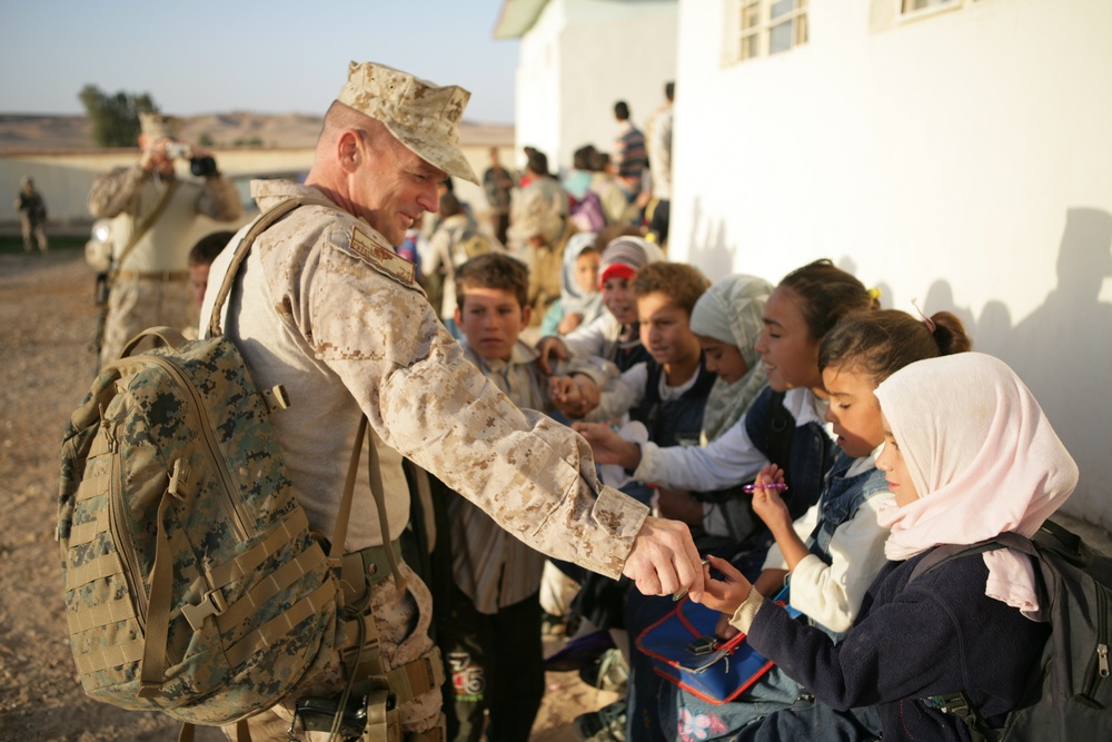 Coalition forces provide medical care in Harwan