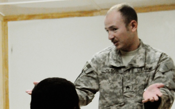 Iraqi Highway Patrol conducts criminal investigation training