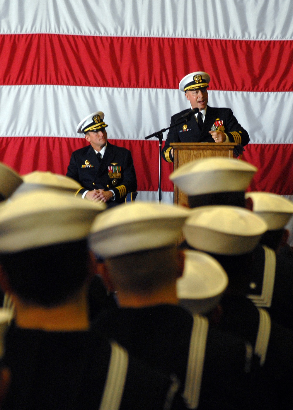 Change of Command on USS Bonhomme Richard