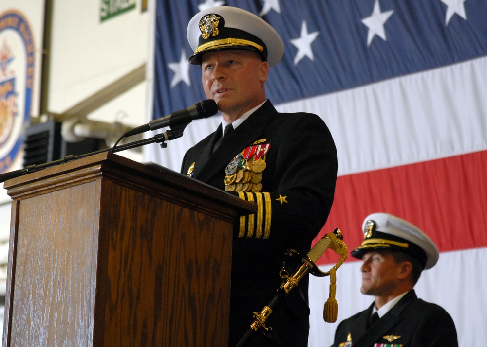 Change of Command on USS Bonhomme Richard