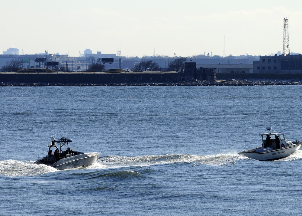 Autonomous Unmanned Surface Vehicle Demonstration