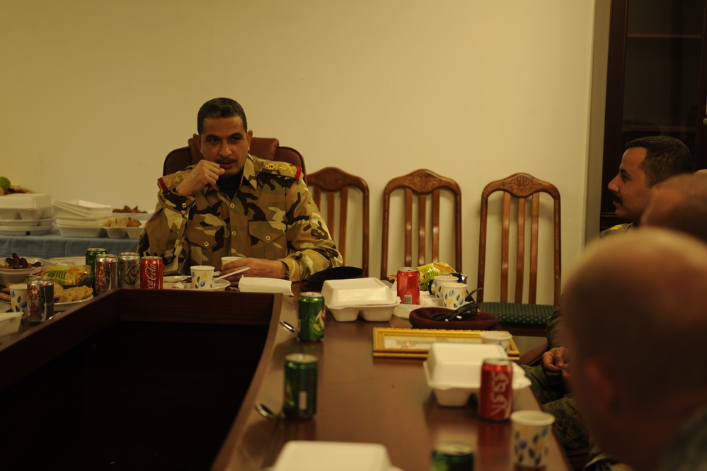 Meeting the new team