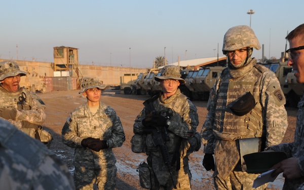 Patrol to Joint Security Station Beladiyat