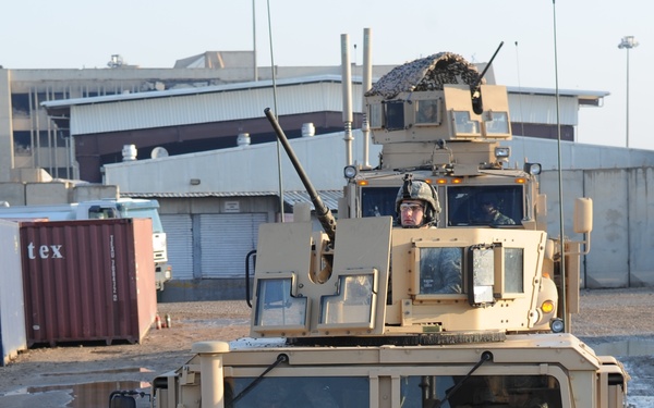 Patrol to Joint Security Station Beladiyat