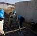 Construction work at Camp Fallujah