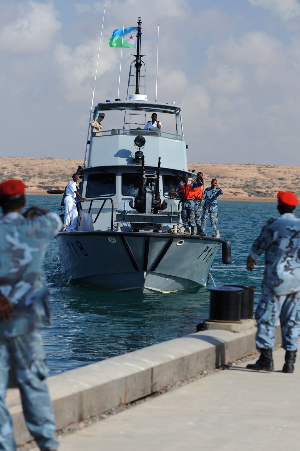 Obock Pier Dedication
