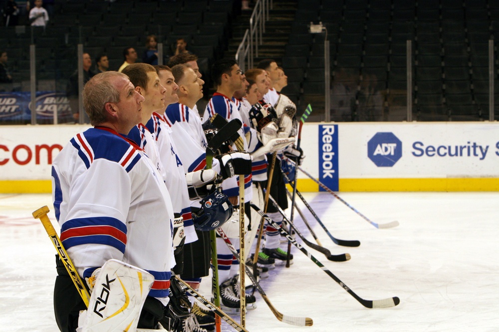 USS Ronald Reagan Hockey Team Exhibition Game