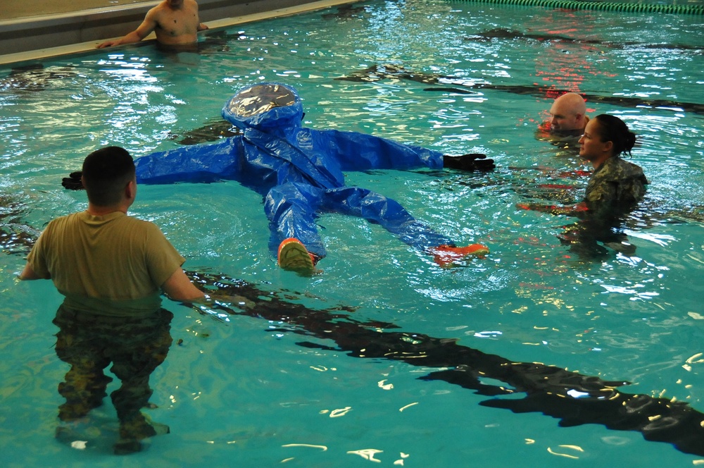 Water Survival Training Colorado Guard Style