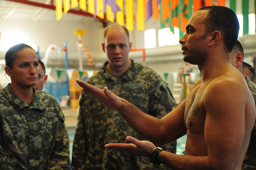Water Survival Training Colorado Guard Style