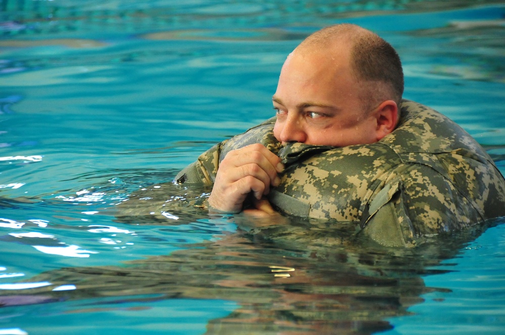 Water Survival Training Colorado Guard Style