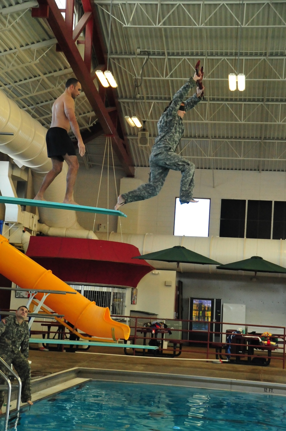 Water Survival Training Colorado Guard Style