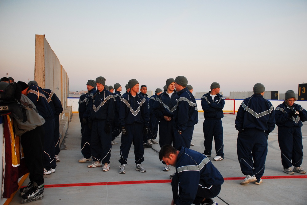 Minnesota Hockey Day in Iraq