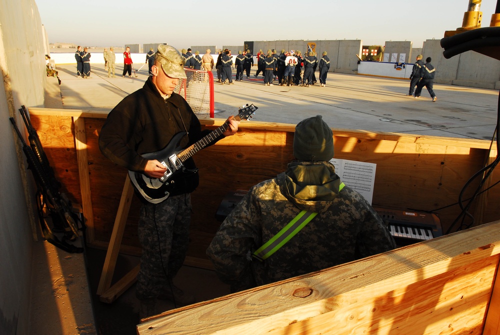 Minnesota Hockey Day in Iraq