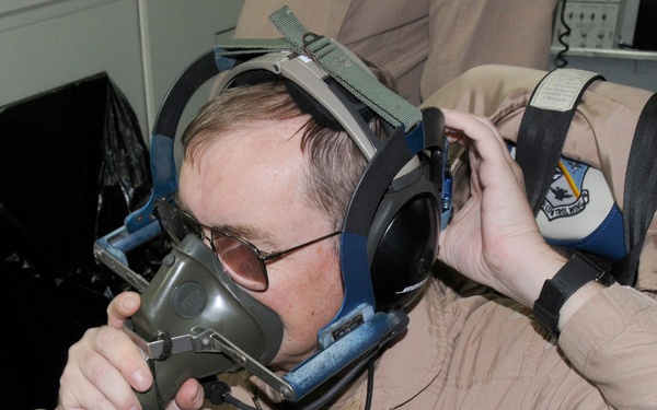 Mission Crew Commander spends a year in the skies