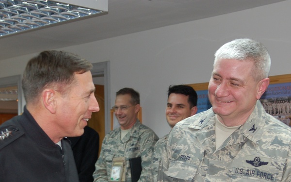 CENTCOM Commander Visits Manas Air Base