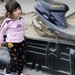 Iraqi children play in the streets of Basra