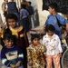 Iraqi children play in the streets of Basra