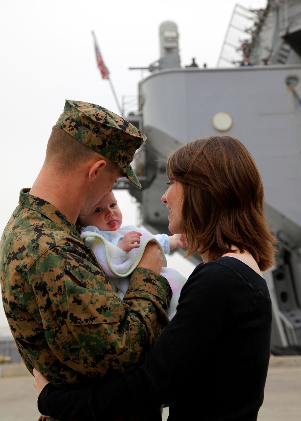 USS Boxer Sailors, Marines say goodbye before departing San Diego