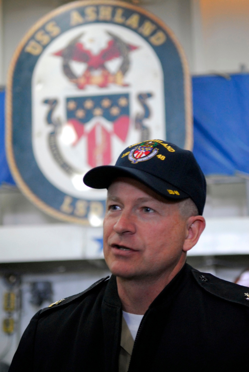 Master Chief Petty Officer of the Navy Rick D. West visits Naval Station Norfolk