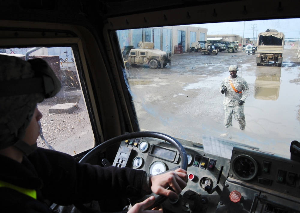 A Day in the Life of an 'Iron Eagle' transportation Non-Commissioned Officer