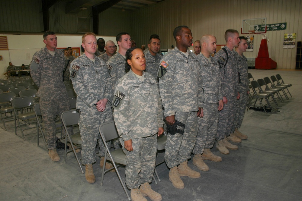 Non-Commissioned Officer Induction ceremony cements young Soldiers into Corps