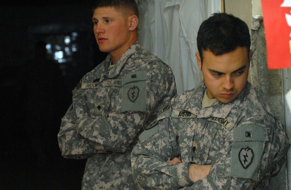 Soldiers prepare to become Non-commissioned Officers