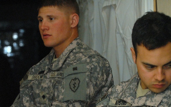 Soldiers prepare to become Non-commissioned Officers