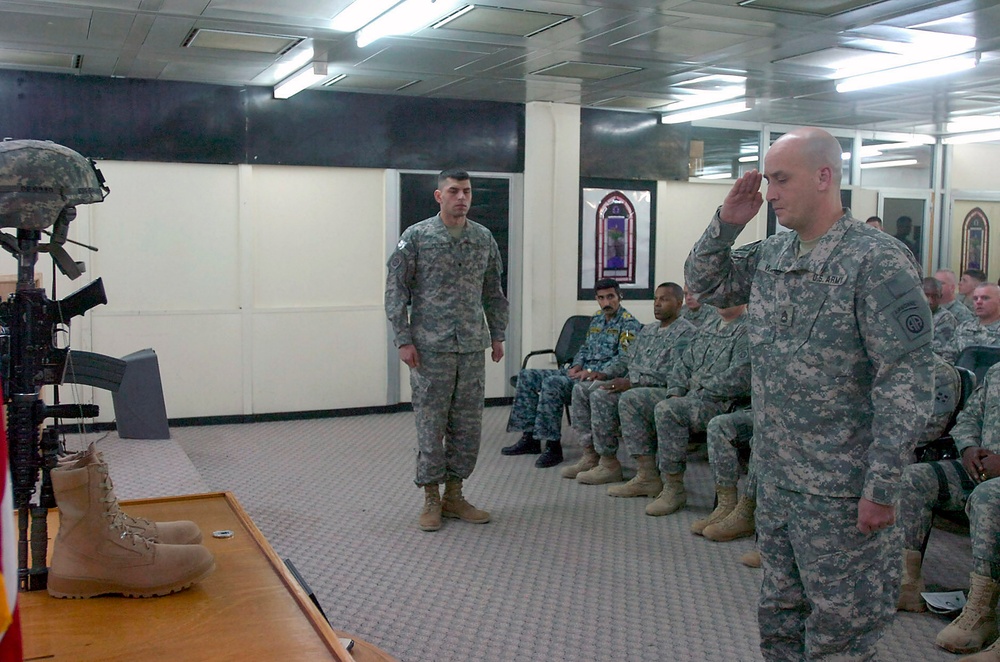 Paratroopers honor fallen comrade