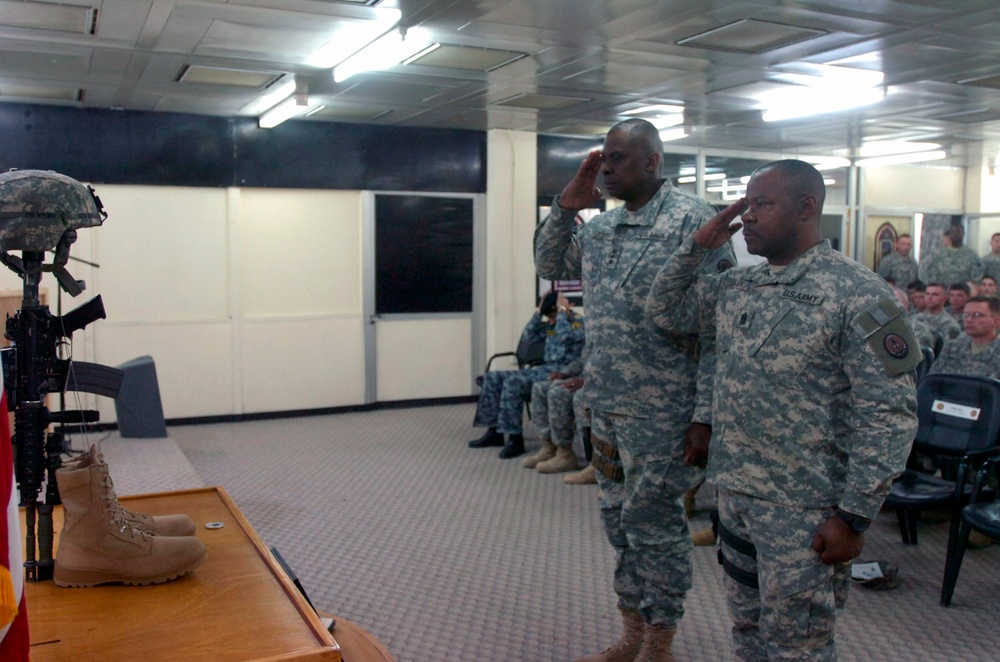 Paratroopers honor fallen comrade