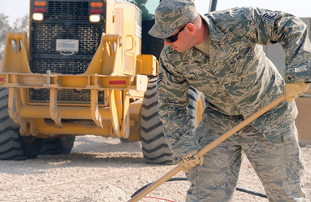 Construction at Ali Base