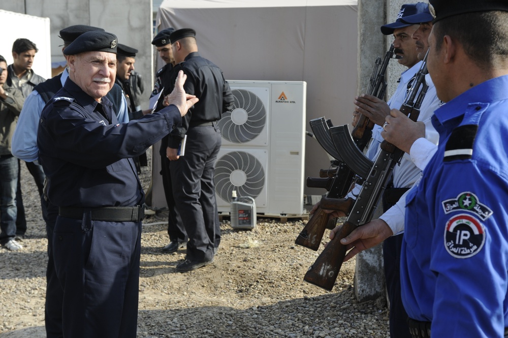 New Iraqi Police station opens at Arab Ja Bur in Rashid, Iraq