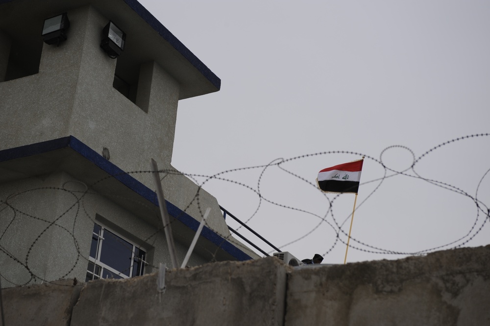 New Iraqi Police station opens at Arab Ja Bur in Rashid, Iraq