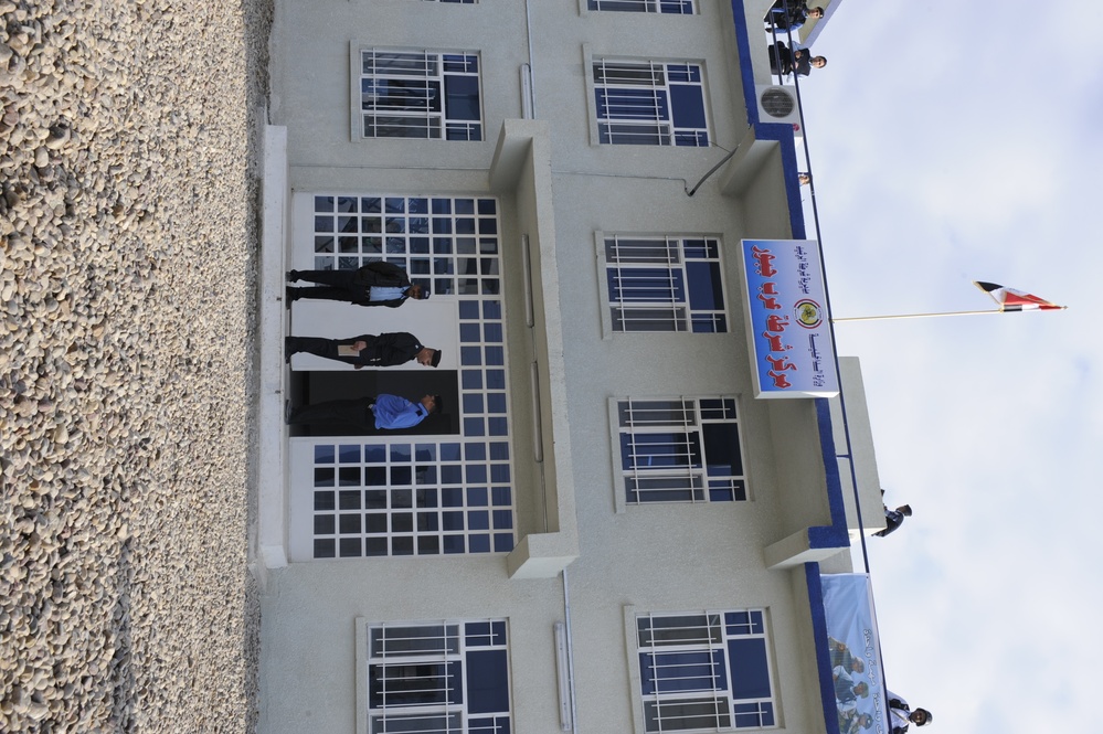 New Iraqi Police station opens at Arab Ja Bur in Rashid, Iraq