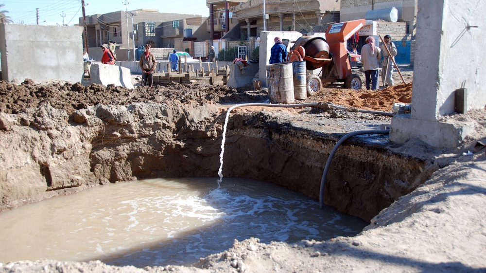 Abu Ghraib market in process of facelift